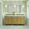 James Martin Vanities 72'' Double Vanity, Light Natural Oak w/ 3 CM Arctic Fall Solid Surface Top 424-V72-LNO-3AF - alternate 5
